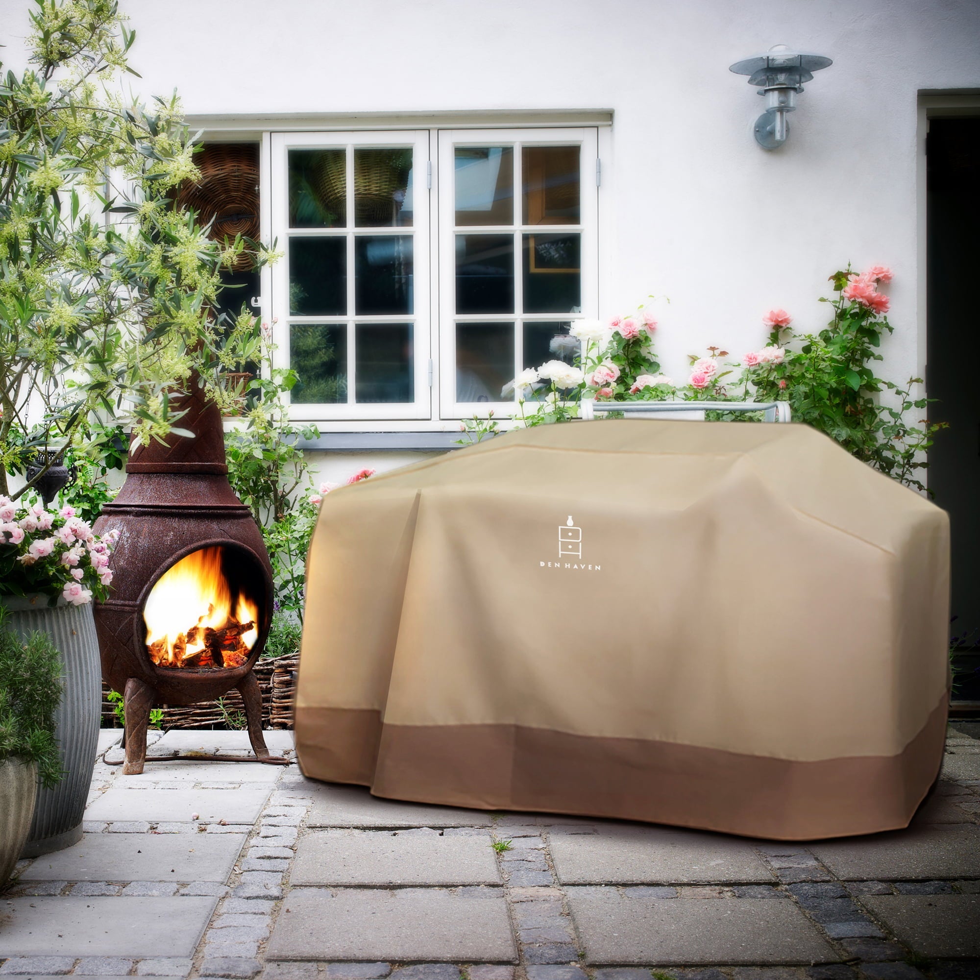 Den Haven Grill Cover Heavy Duty Waterproof BBQ Expert Protection (59-inch)