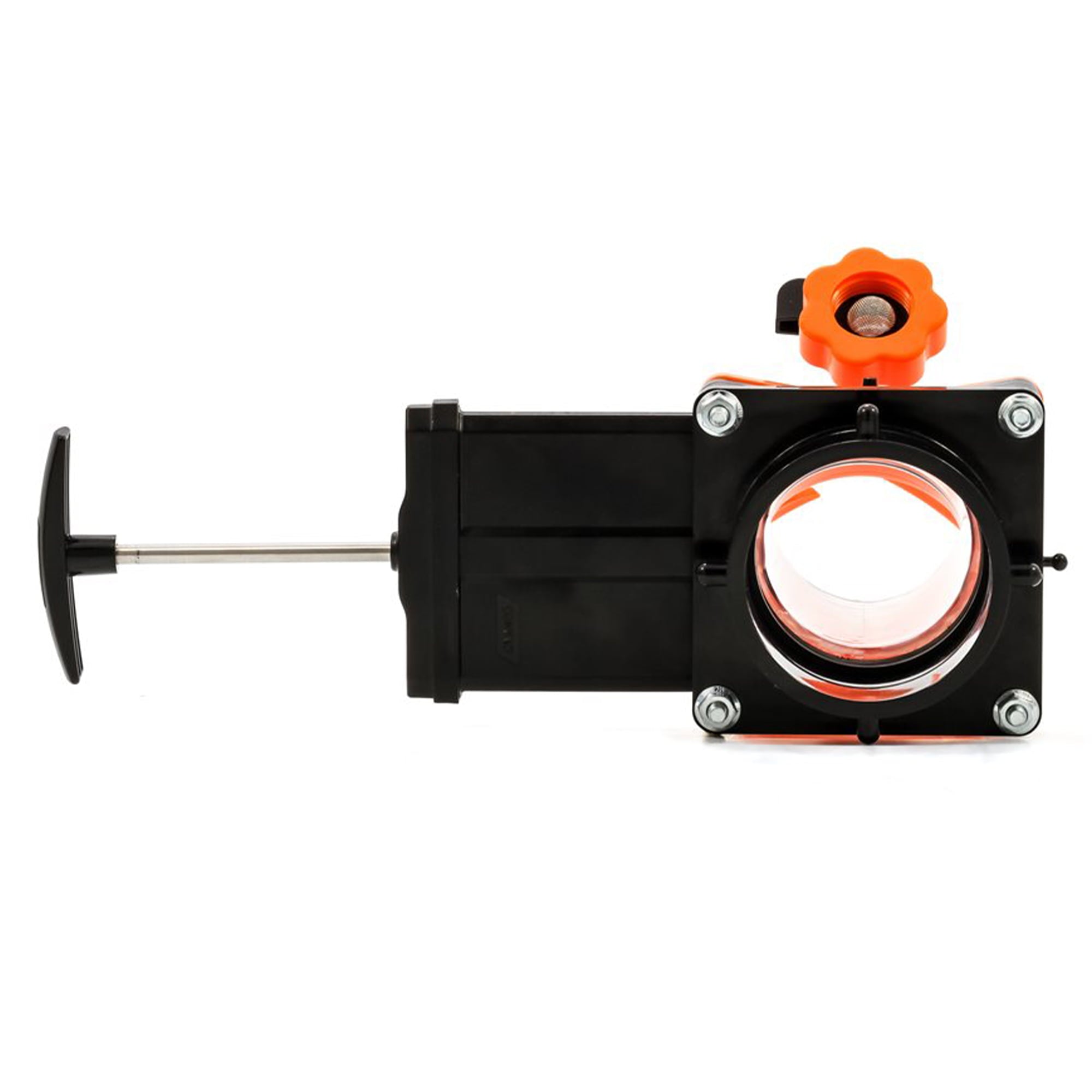 Camco Rhino Blaster Pro Clear Elbow Holding Tank Rinser with Gate Valve