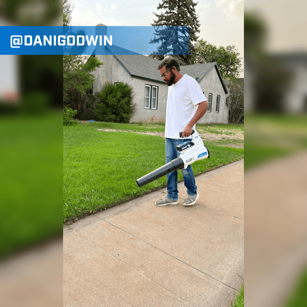 HART 40-Volt 120 MPH at 450 CFM Battery-Powered Axial Blower Kit, (1) 4.0Ah Lithium-Ion Battery