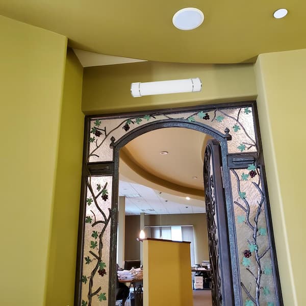 24 in. Brushed Nickel Led Bath Bar Vanity Light 3000k