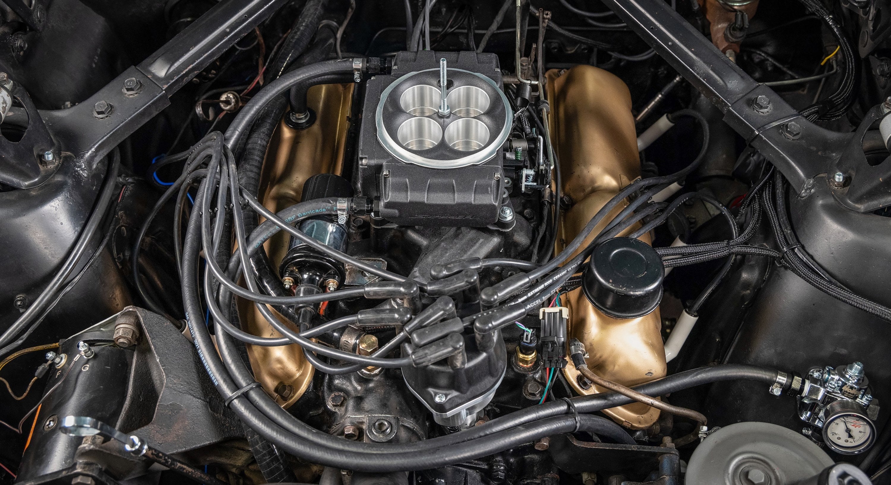 Holley Sniper EFI 550-511-3XK Sniper 2 EFI  - Black - Inline Pump - Without PDM - 3.5 in. Screen