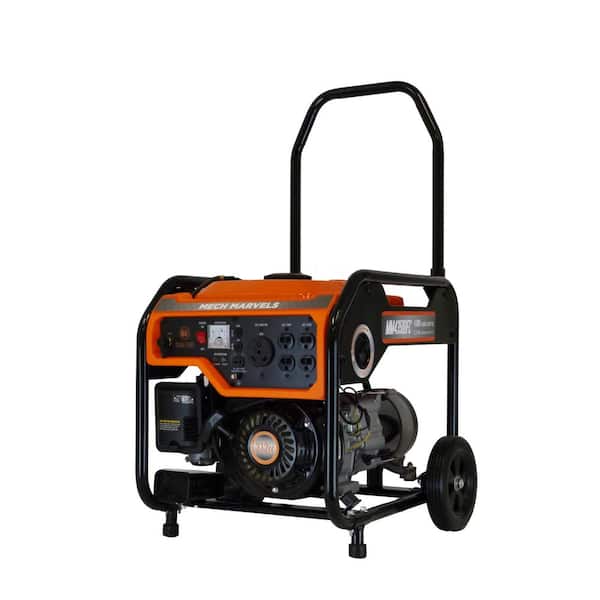 4000-Watt Recoil Start Dual Fuel Propane/Gasoline CARB Compliant Portable Generator with CO Shutdown Sensor