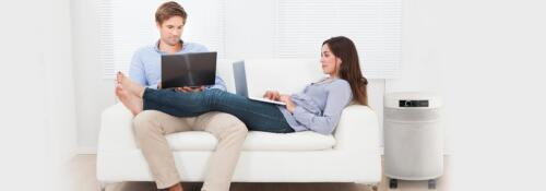 Airpura Powdered Coated Galvanized Metal Air Purifier