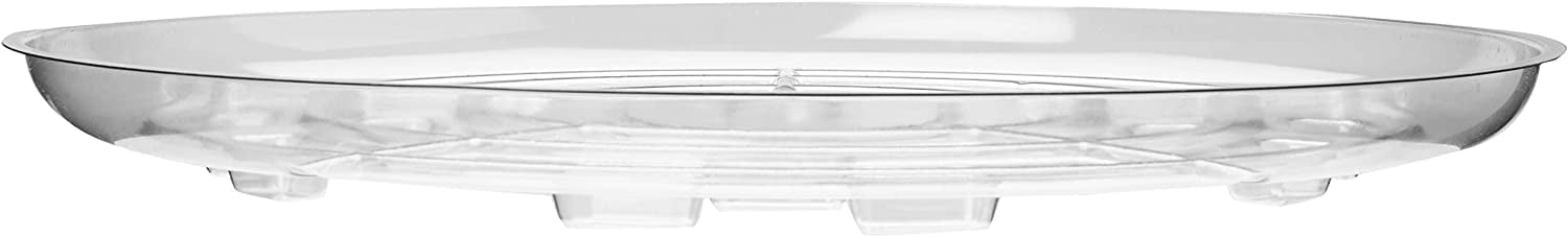 Plant Stand 51540 15 in. Clear Down Under Plant Saucer