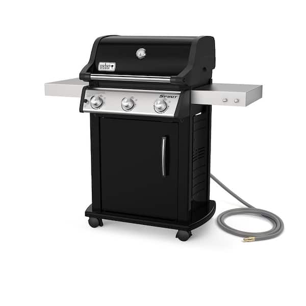 Spirit E-315 3-Burner Natural Gas Grill in Black