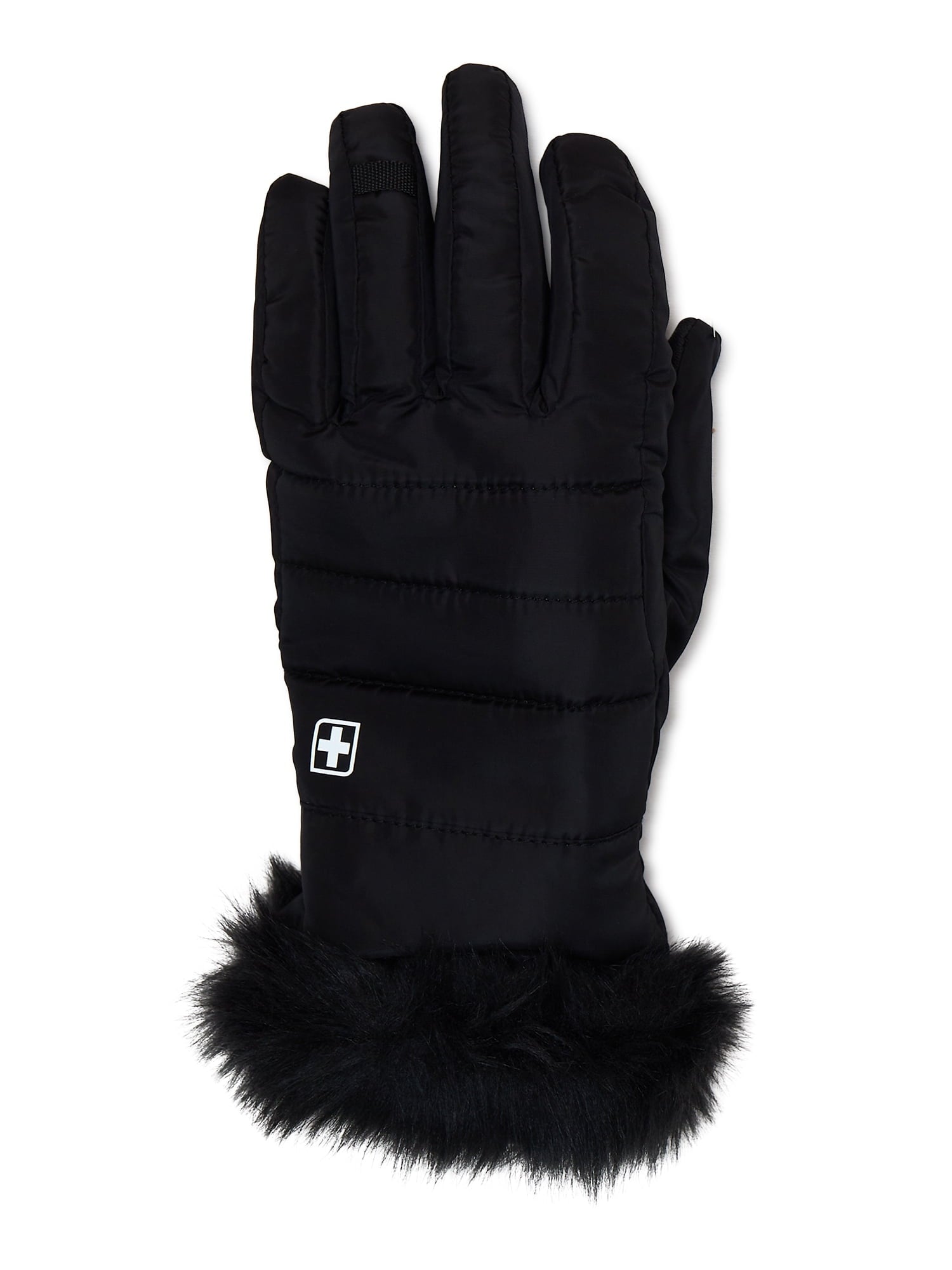 Swiss Tech Girls Quilted Ski Gloves, Sizes S-XL