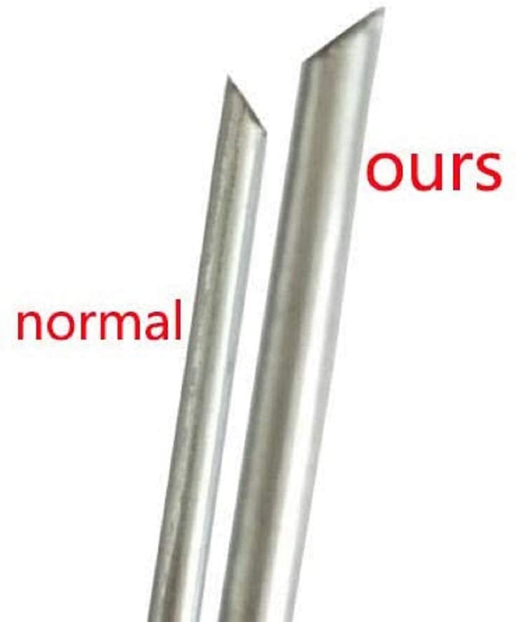 AAGUT 200 Pack 6 Inch Garden Stakes Galvanized Landscape Staples 11 Gauge Sod Pin GroundPegs_W200US