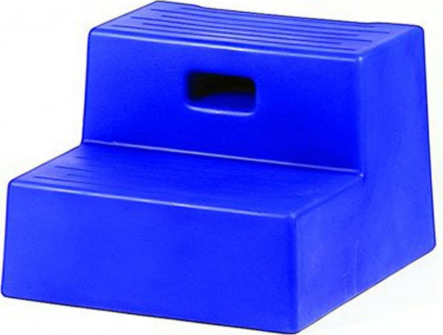 Horsemen's Pride 2 Step Mounting Block Blue