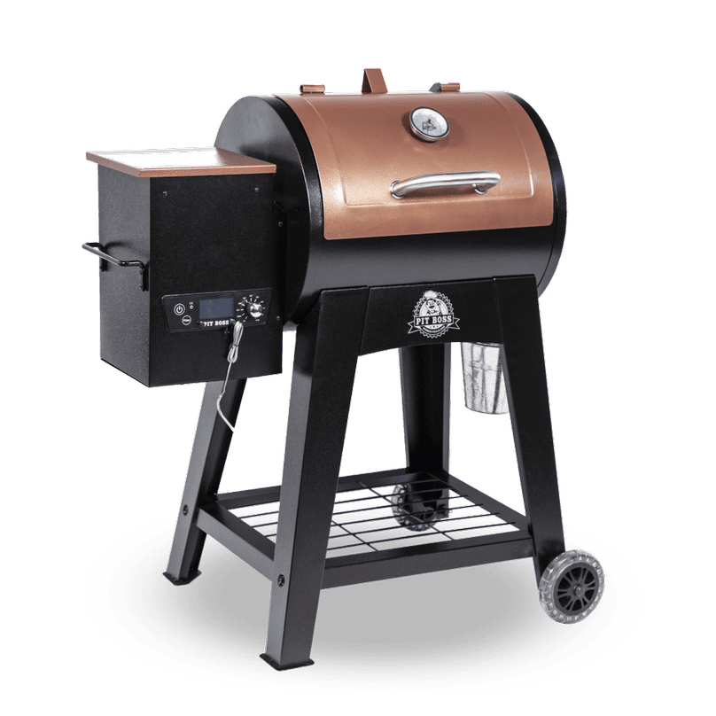 Lexington 540 Sq. In. Wood Pellet Grill With Flame Broiler and Meat Probe