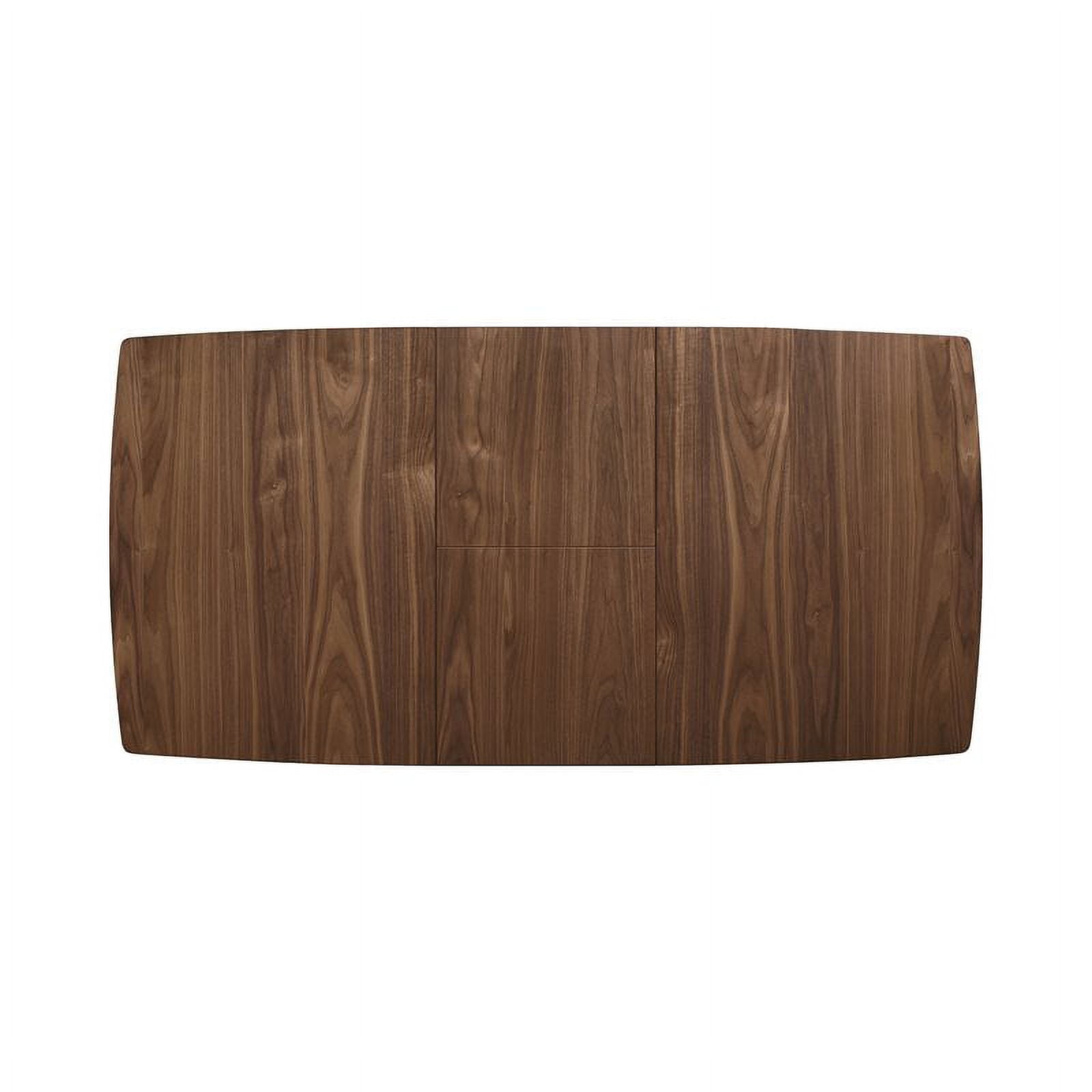 Alfredo Dining Room Set Natural Walnut and Grey