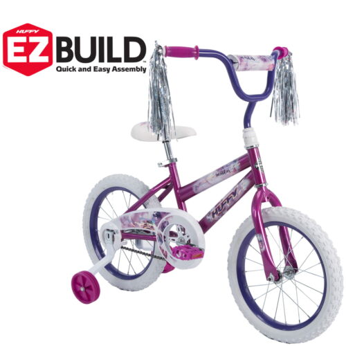 Huffy 16 in. Sea Star Girl Kids Bike, Metallic Purple