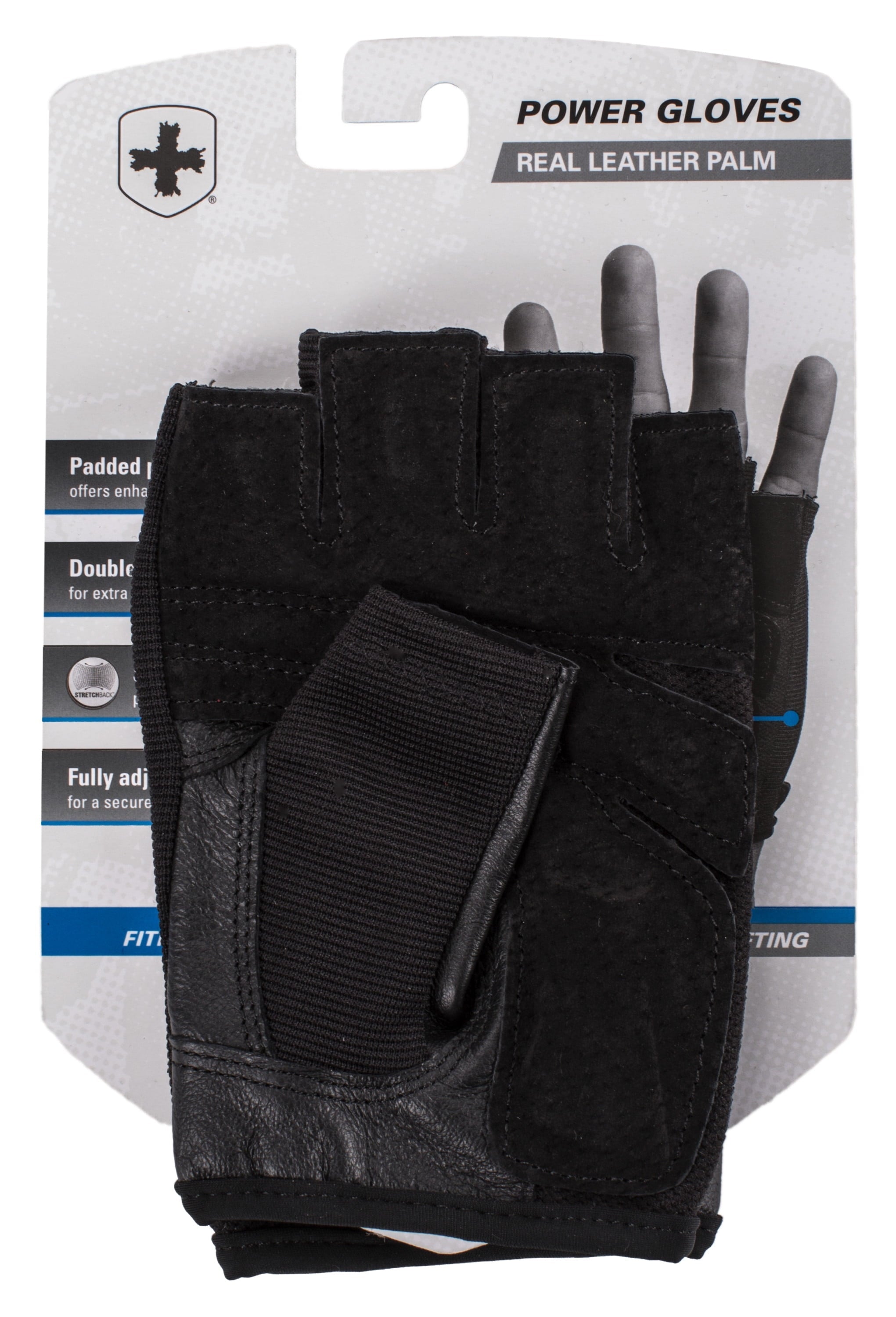 Harbinger Men's Power Weightlifting Glove Black Medium