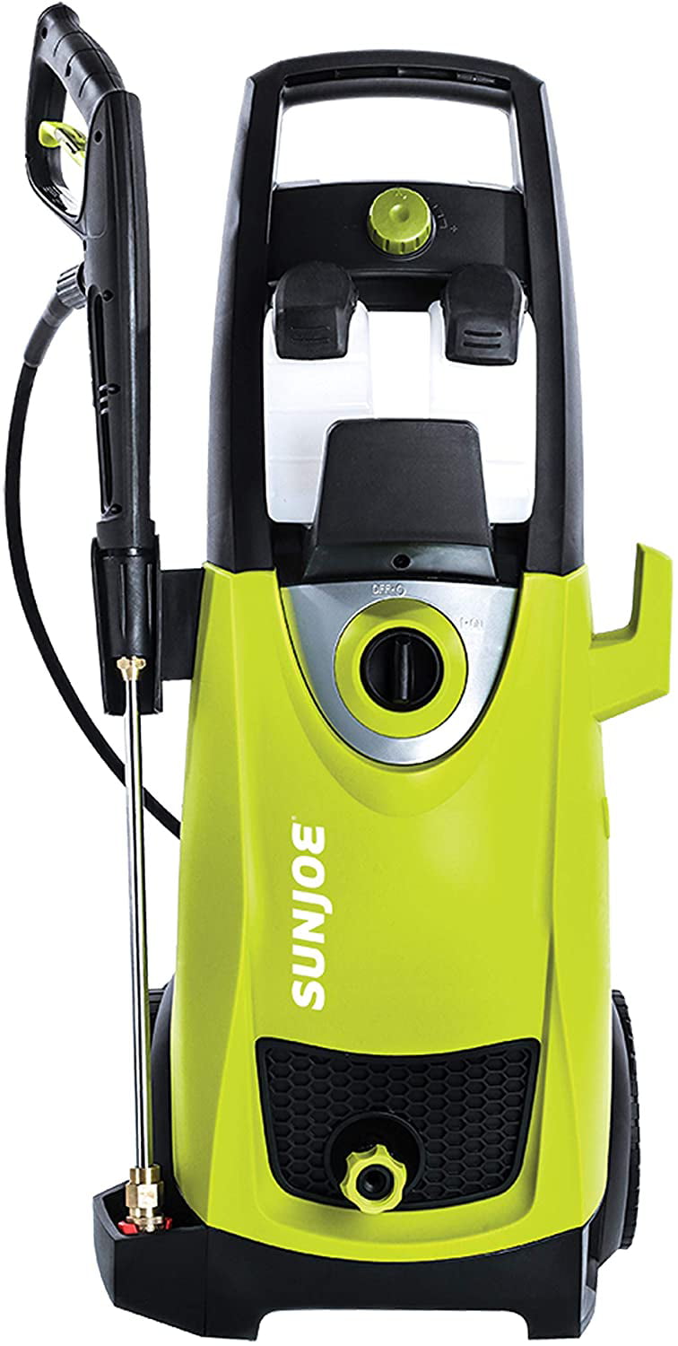 SD Sun Joe SPX3000-BLK Electric Pressure Washer| 14.5-Amp | 2030 PSI Max* | 1.76 GPM Max* | Remanufactured (Green)