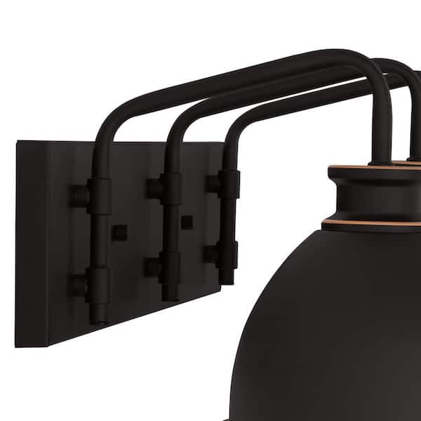 Tallulah 24 in 3-Light Oil Rubbed Bronze Bathroom Vanity Light