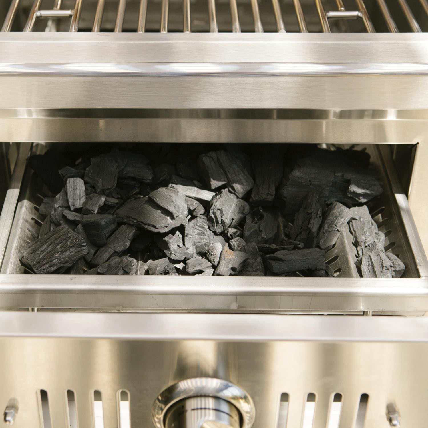 Coyote Centaur 50-Inch Built-In Propane Gas/Charcoal Dual Fuel Grill - C1HY50LP