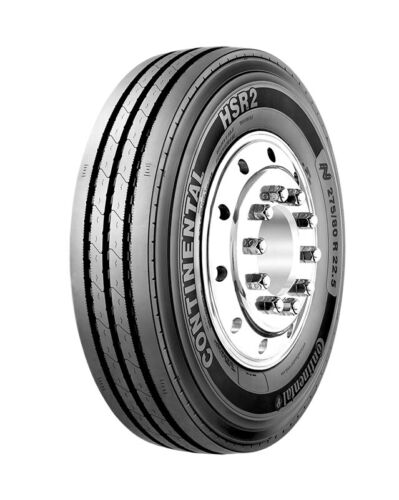 1 New Continental Hsr2  - 11/r22.5 Tires 11225 11 1 22.5