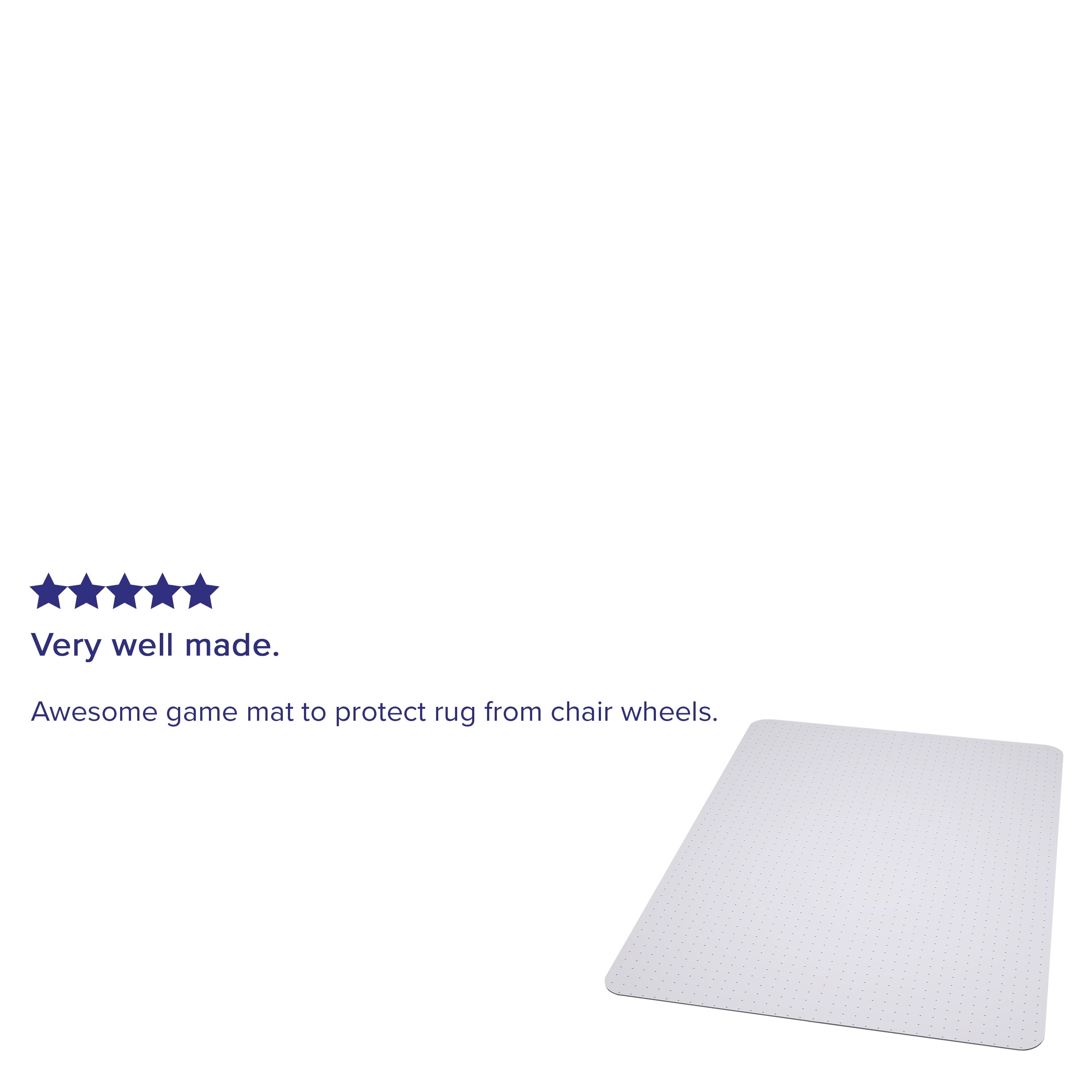 Flash Furniture 45'' x 53'' Carpet Chair Mat