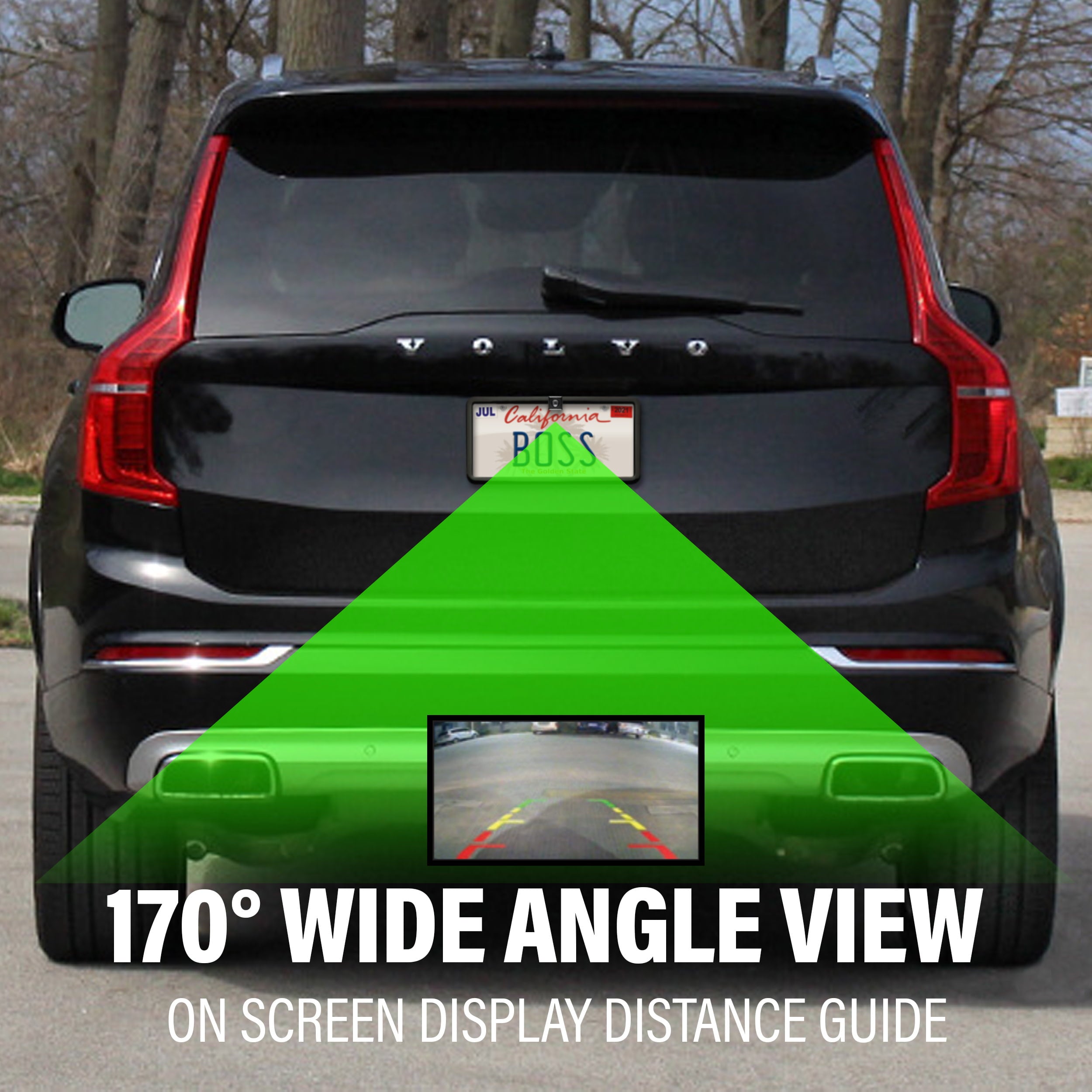 BOSS Audio Systems CAM18 Reverse Rearview Backup Car Camera