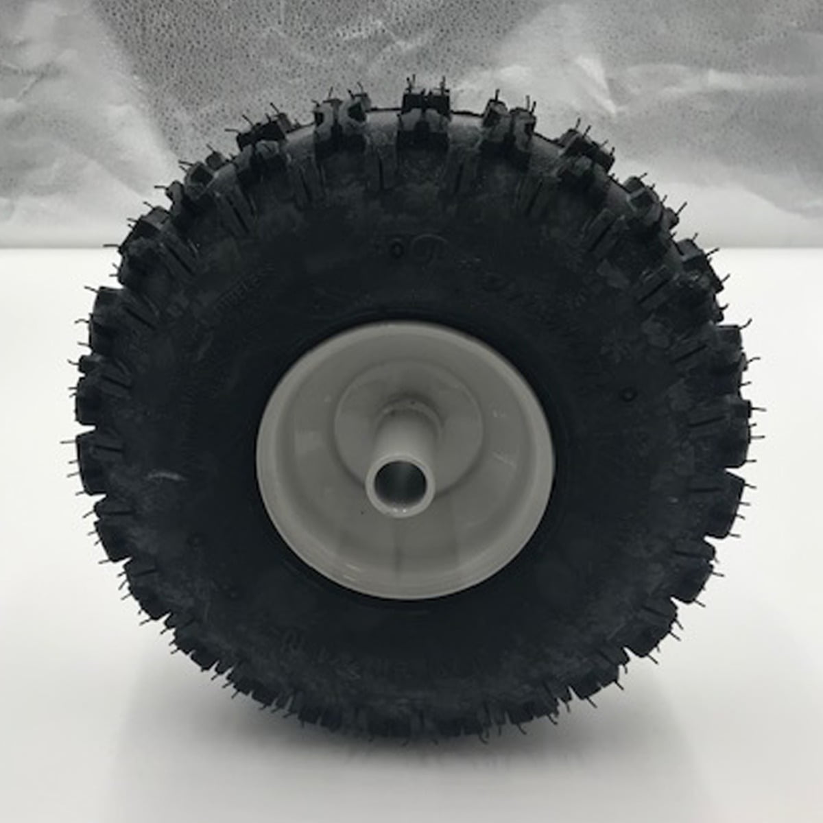 4.10x3.50-4 2 Ply Gray Snow Hog Wheel 3/4