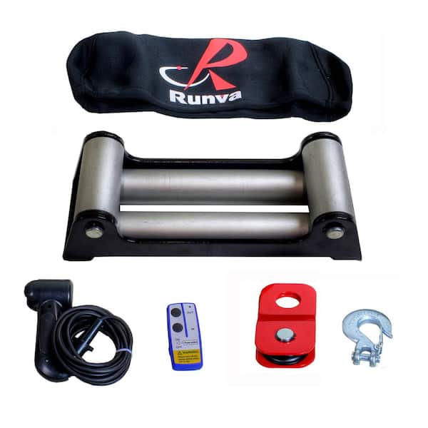 11,000 lbs. Capacity 12-Volt Wireless Off-Road Electric Winch with 85 ft. Steel Cable