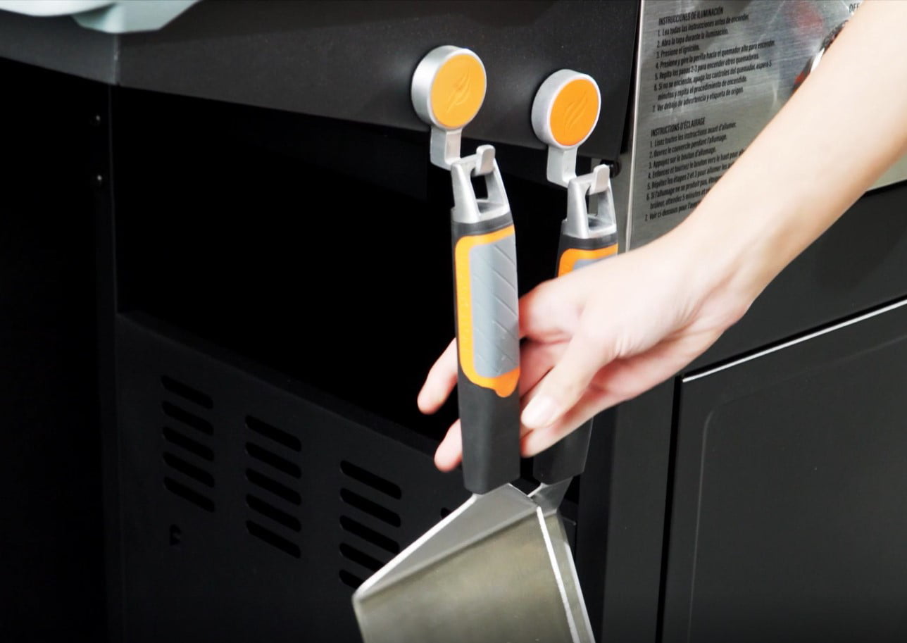 Blackstone Tool Holder Combo with Griddle Tool Rack and Magnetic Hooks