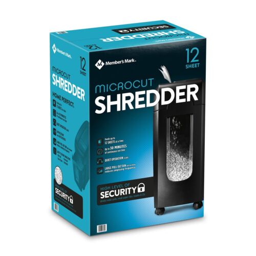 Member's Mark 12-Sheet Micro-Cut Shredder
