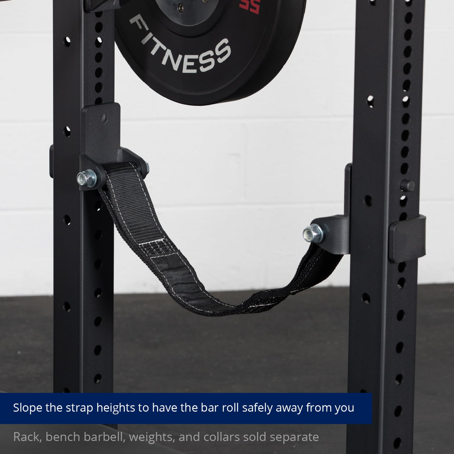 Titan Fitness Strap Safety System X-3 Series 36- in. Depth