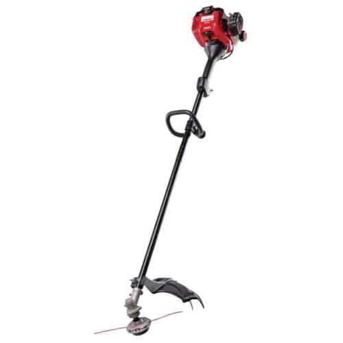 Troy-Bilt Gas String Trimmer 25cc Fixed Line Head Recoil Start Straight Shaft