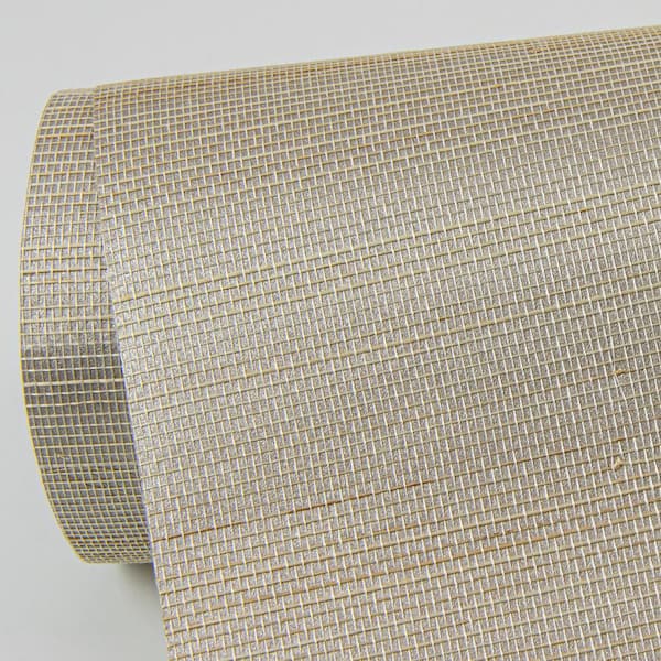 Mai Lavender Abaca Grasscloth Non-Pasted Grass Cloth Wallpaper