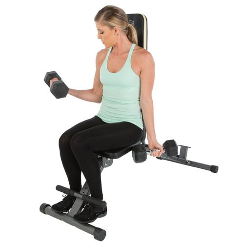 Fitness Reality Super Max 1000 Heavy-Duty Weight Bench, 12 Adjustable Backrest Positions, 800 lb Weight Capacity