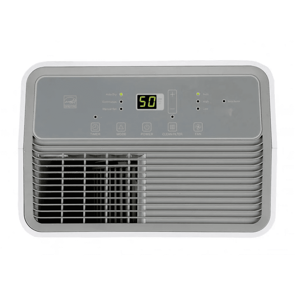 Restored Hisense 3000 sq ft 35-Pint 2-Speed Dehumidifier, Energy Star DH5022K1W (Refurbished)
