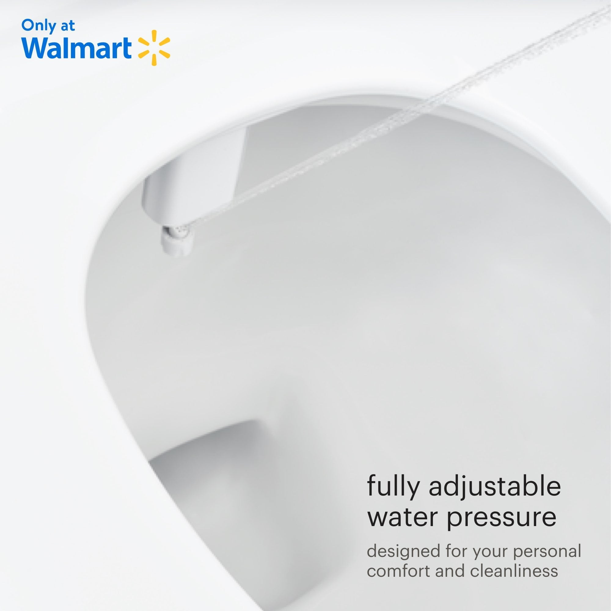 Brondell Rinslet Single Nozzle Ambient Temperature Bidet Attachment