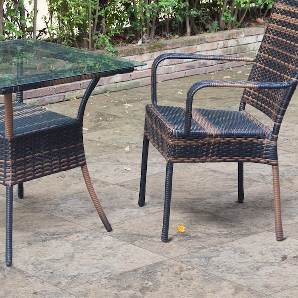 Silver 16 in. x 16 in. Square Tumbled Travertine Paver Tile (1.78 sq. ft.)