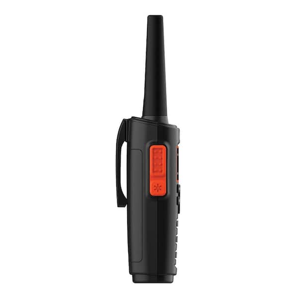 FRS 2-Way Radios in Black (2-Pack)