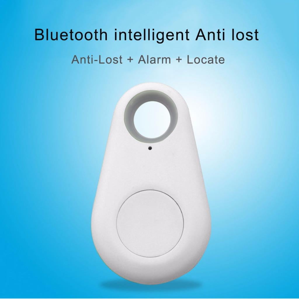 Deago Smart Remote Control Finder Bluetooth Tracer Pet dog Child GPS Locator Tag Alarm Wallet Key Tracker Anti-Lost White