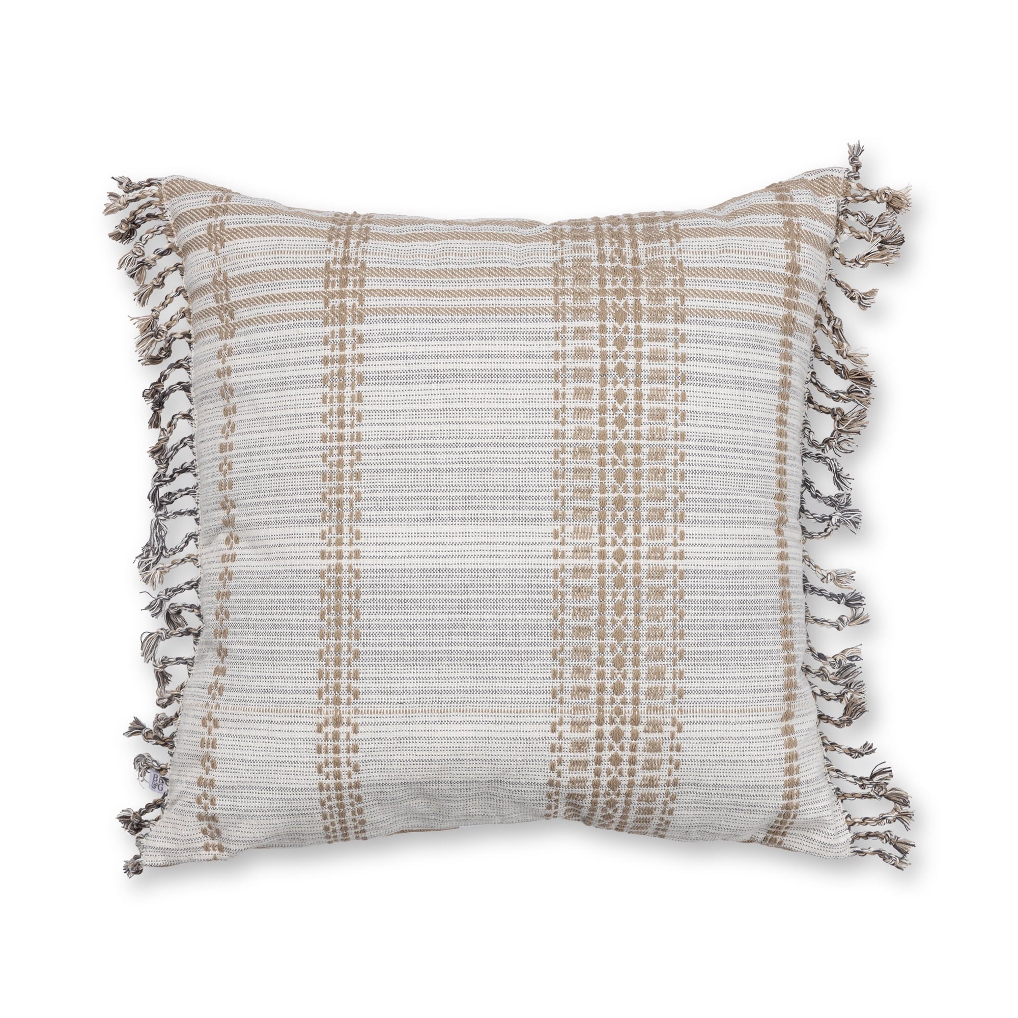Better Homes & Gardens Reversible Plaid Decorative Square Throw Pillow, 20