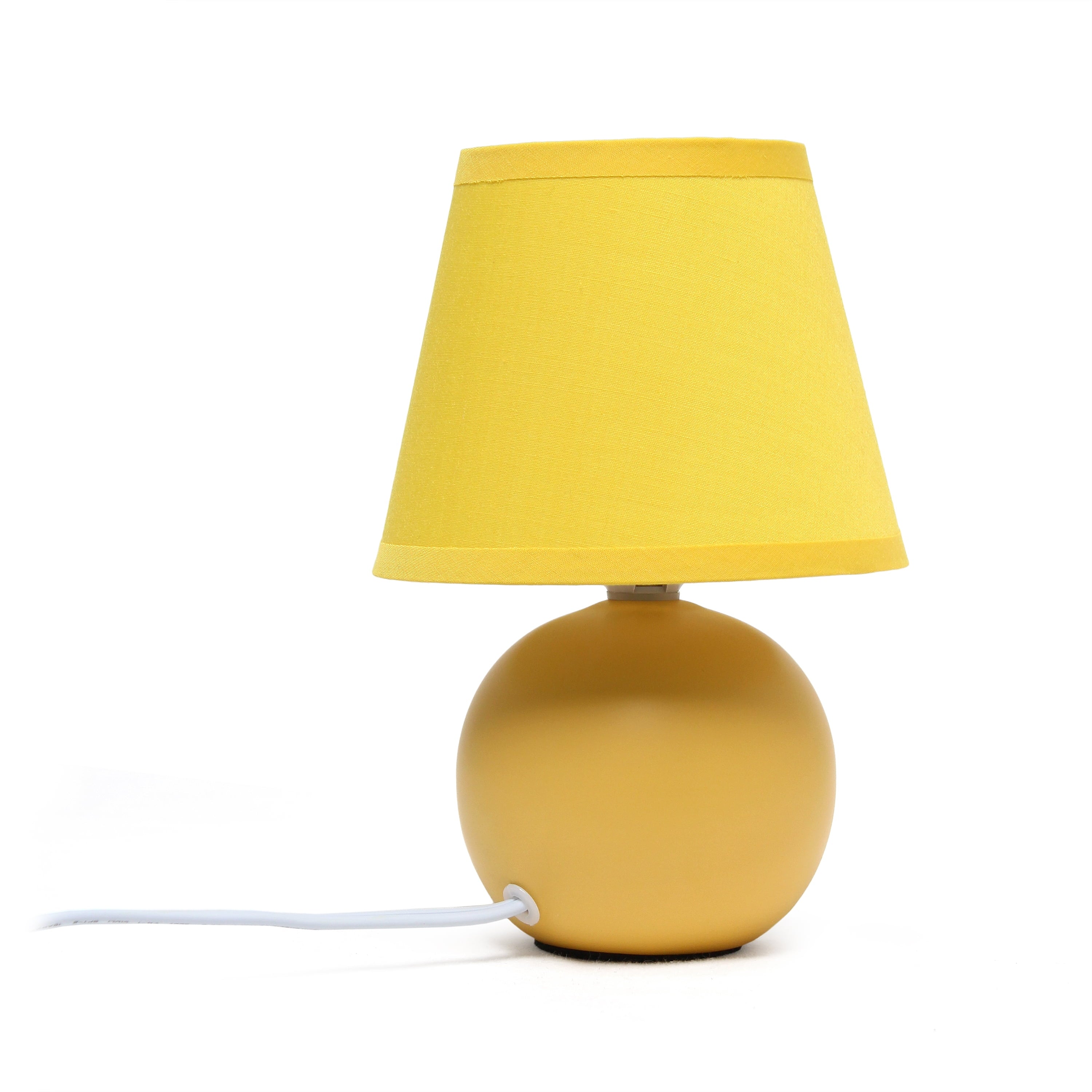 Simple Designs Ceramic  Globe Table Lamp