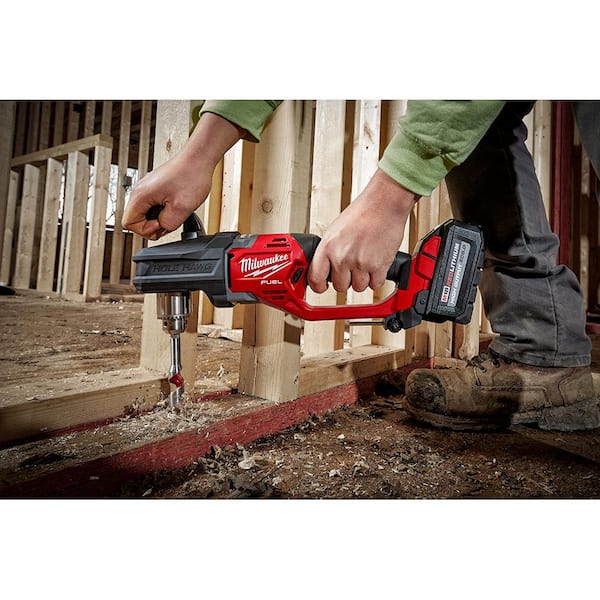 M18 FUEL GEN II 18V Lithium-Ion Brushless Cordless 1/2 in. Hole Hawg Right Angle Drill (Tool-Only)