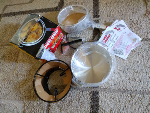 King Kooker Portable 12" Propane Outdoor Cooker ~MISSING Propane Piece~ BrandNEW