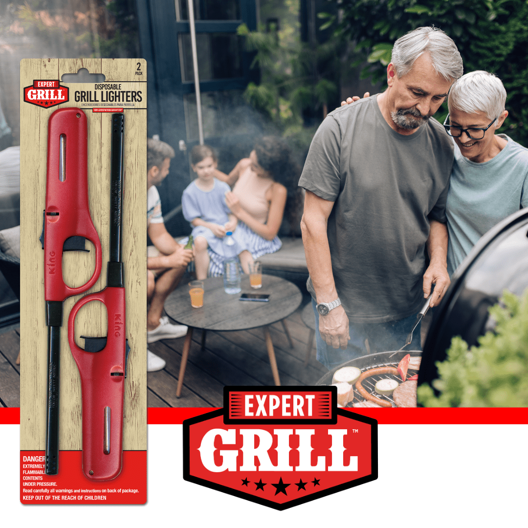 Expert Grill Refillable Grill Lighter, 2-Pack