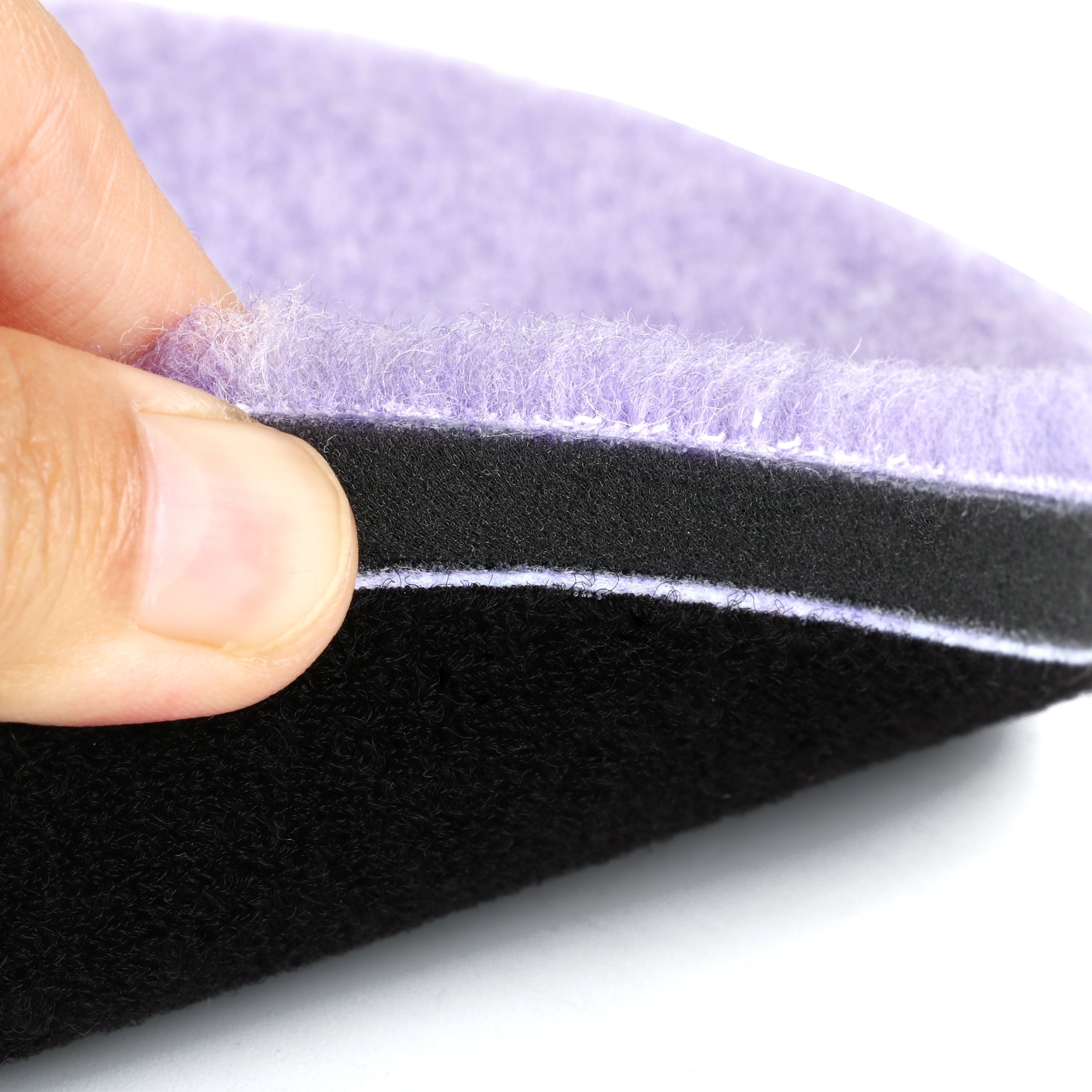 Lake Country Purple Foamed-Wool Buffing and Polishing Pad, 5.25