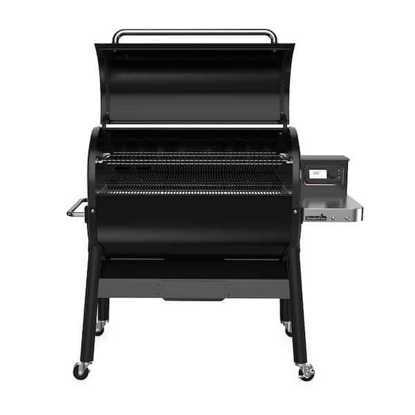 SmokeFire EX6 Wood Fired Pellet Smart Grill in Black (2nd Gen)