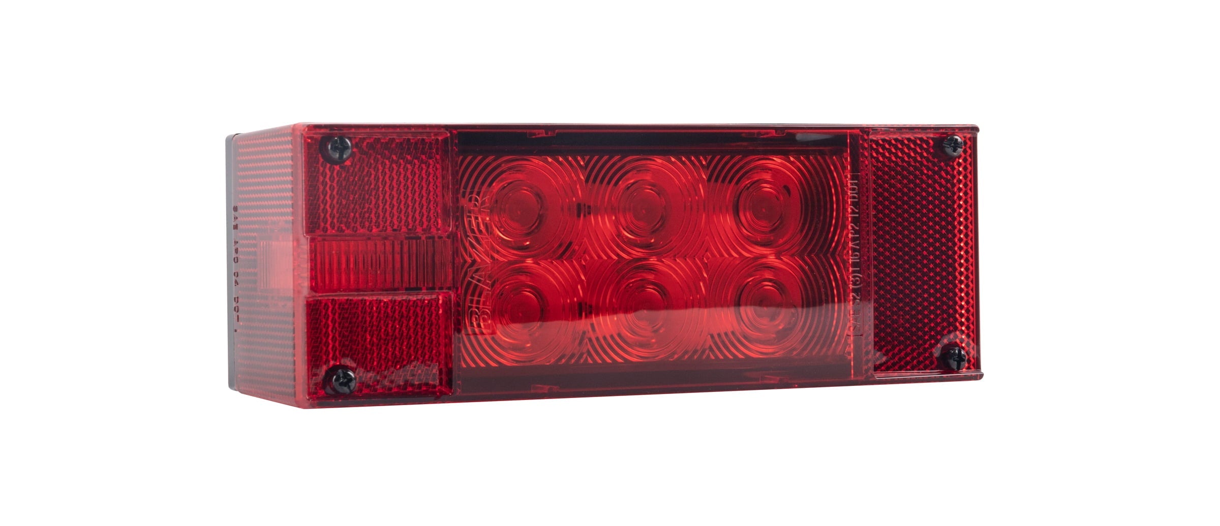 Hopkins Towing Solutions Submersible LED Low-Profile Trailer Light Kit, C7280, Over & Under 80