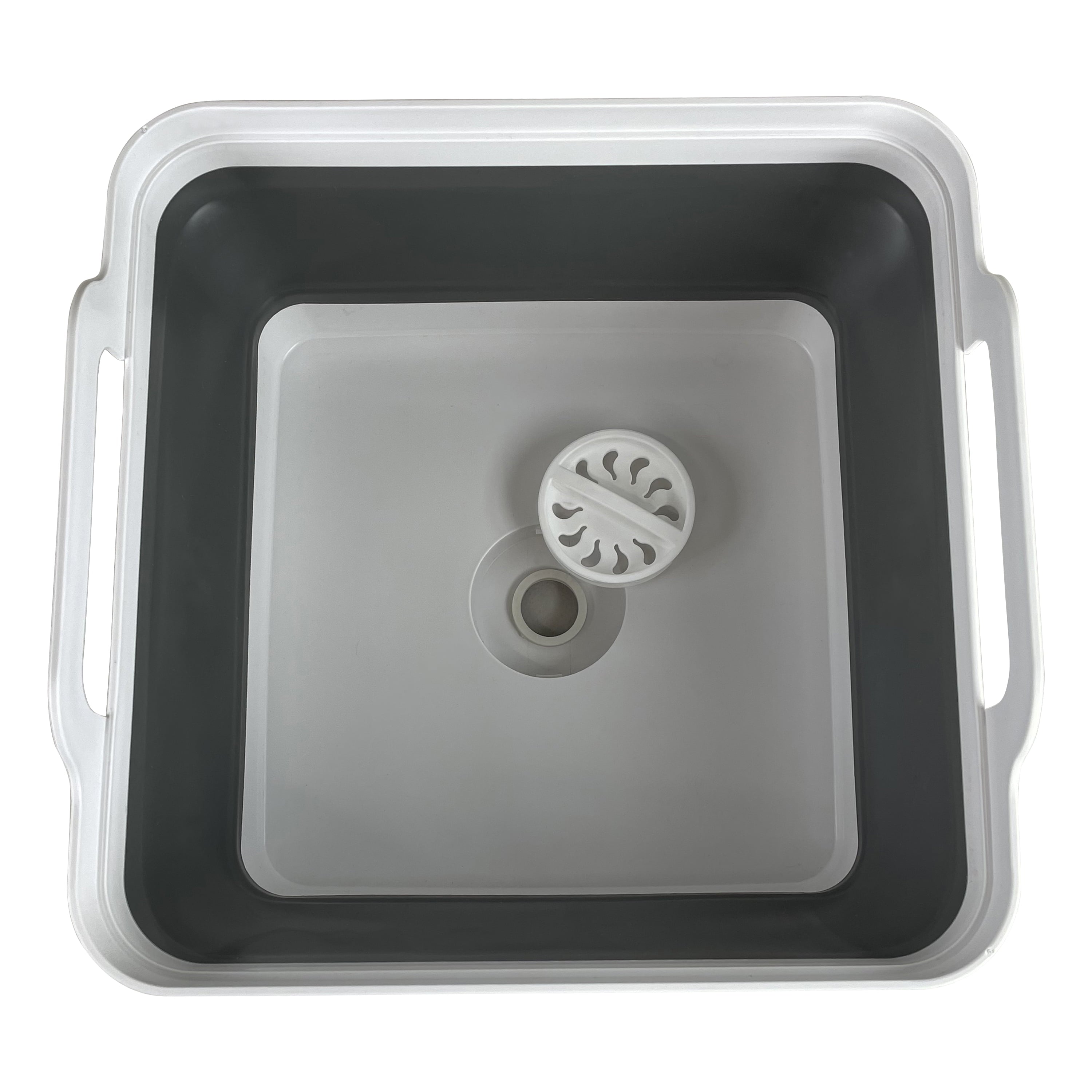 Ozark Trail 10-quart Collapsible Sink 12.1 in L x 12.1 in W x 2.75 in H (7.87 in expanded)