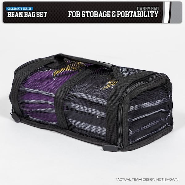 West Virginia Mountaineers 16 oz. Dual-Sided Bean Bags (8-Pack)