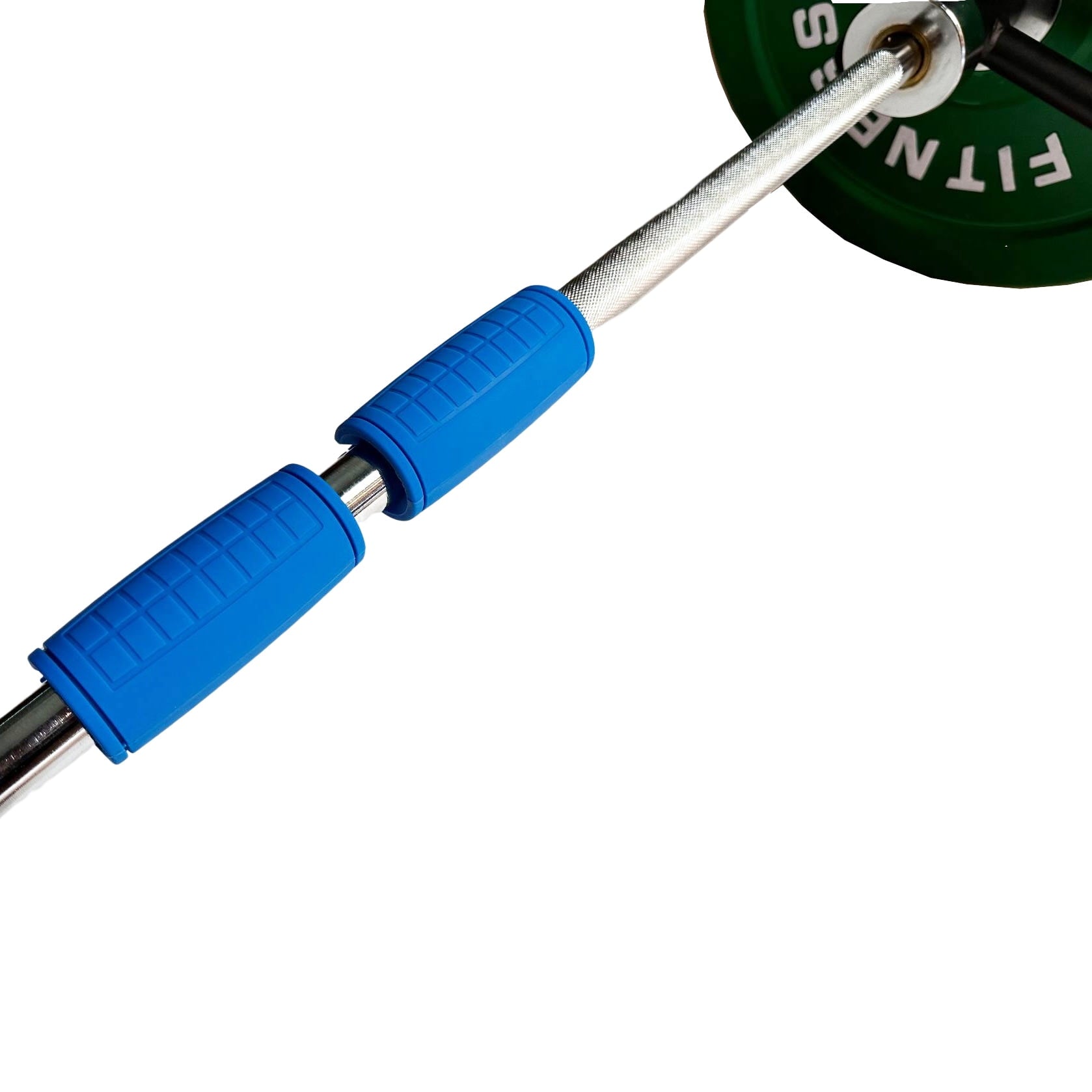 Weight Bar Grips Fit Standard Barbell, Dumbell Handles, Thick Bar Training Adapter for Weightlifting & Cable Attachments Fitness Training Rope Grips for Body Arm Forearm Builder Strength