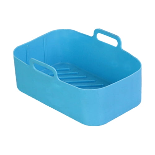 LYU Fryer Pot Liner Super Soft Heat-Resistant No Odor Dual Basket Fryer Silicone Liner Pad for Ninja DZ201
