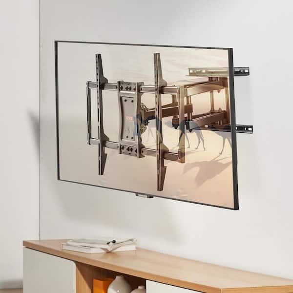 Full Motion TV Mount Fits for Most 37-75 in. TVs Swivel Tilt Horizontal Adjustment TV Wall Mount Bracket 132 lbs.