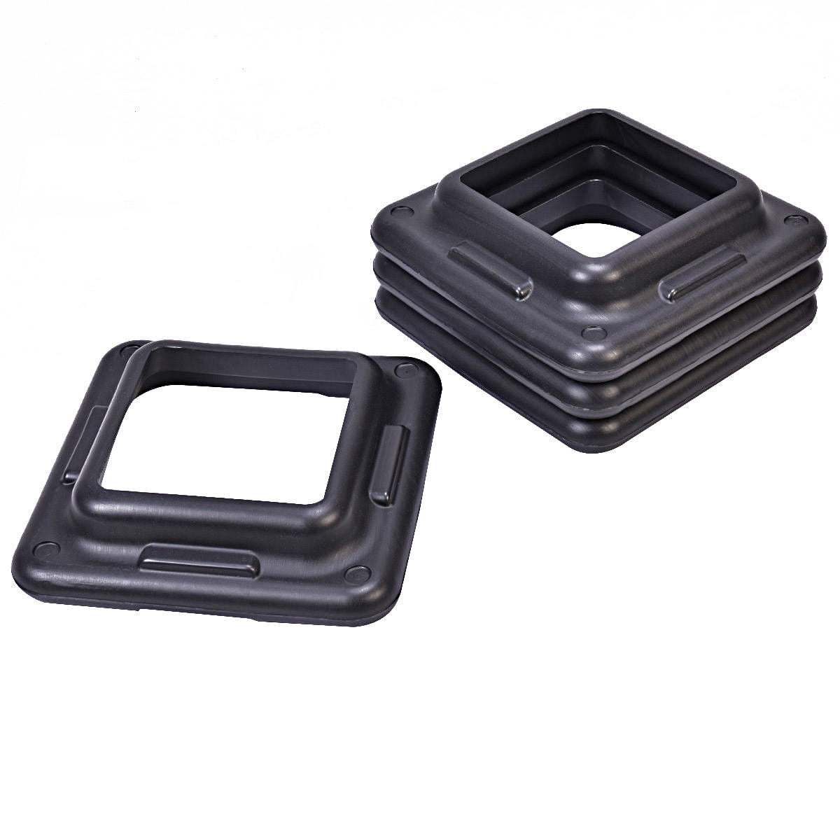 Costway 43'' Aerobic Stepper Step Cardio Fitness Exercise Adjust 4''-6''-8'' w/Risers