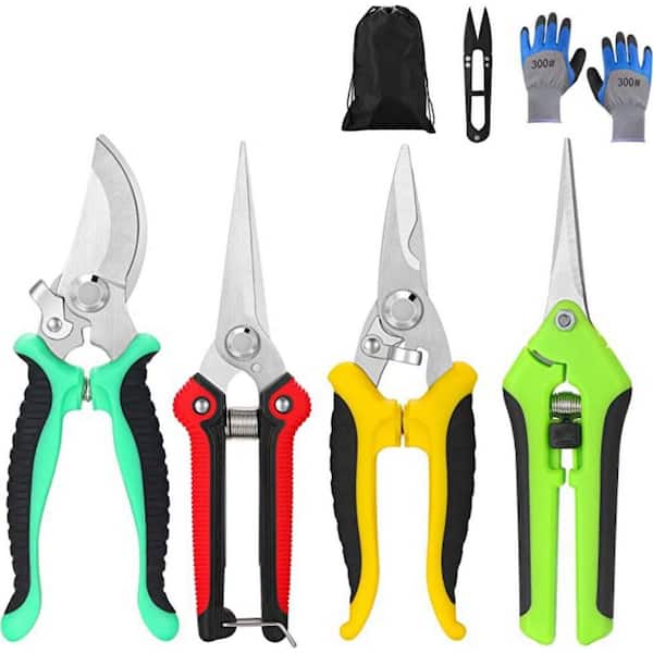 Set of 5 Garden Pruners Piec Ttool Garden Tool Set
